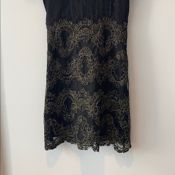 Sandro “Poetry” black lace mini dress 1 (US S) - Picture 7 of 10